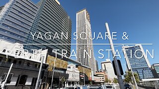 Exploring Perth Australia: A Walking Tour of Yagan Square to Perth Train Station