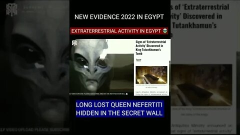 2022 Egypt New Evidence of Extraterrestrial Activity insides kings tut Tomb