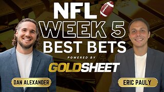 GoldSheet TV NFL Week 5 Predictions and Betting Picks | Ravens vs Steelers | Chiefs vs Vikings