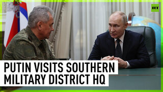 Putin visits special military operation HQ