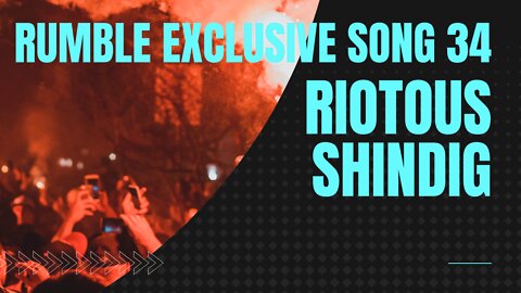 Riotous Shindig (RE song 34, piano, drums, ragtime music)