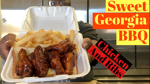 Eating Southern BBQ Chicken And Ribs From A Hidden Gem Called Sweet Georgia BBQ