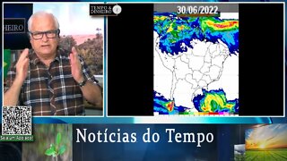 Previsão do tempo indica risco de granizo no Sul e estiagem mais severa no Brasil Central