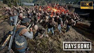 Zombie Apocalypse | Realistic Ultra Graphics Gameplay [4K UHD 60FPS] Days Gone