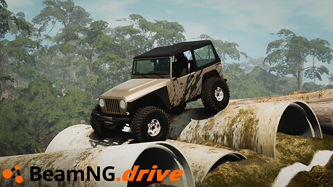 BeamNG.drive | Ibishu Hopper | Offroading in test track