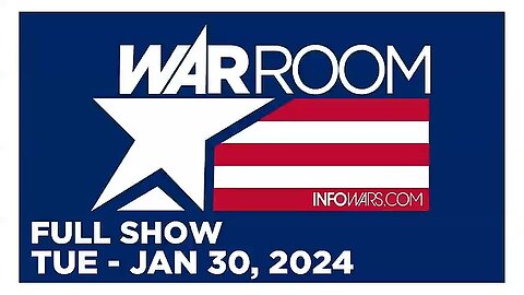 WAR ROOM (Full Show) 01_30_24 Tuesday