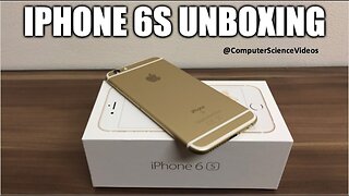UNBOXING: APPLE IPHONE 6S 128GB | GOLD - NEW