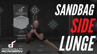 Sandbag Side Lunge (Demonstration)