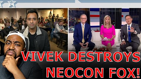 Vivek Ramaswamy DESTROYS DELUSIONAL Fox News Host GOING FULL NEOCON On Ukraine To Defend Nikki Haley