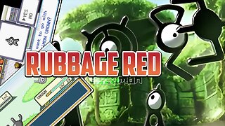 Pokemon Rubbage Red - GBA ROM Hack, Trash Locke with All random encounters, National Dex