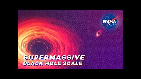 NASA's Mesmerizing Animation of the Largest Black Holes