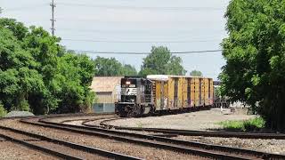 Norfolk Southern Local Mixed Train from Marion, Ohio Part 1