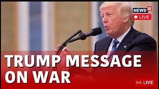 Donald Trump News | Trump Speech On Israel Hamas Conflict LIVE