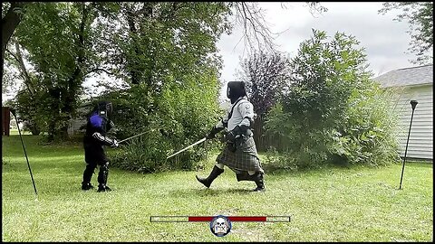 Arming Sword vs Broad Sword - First to 10 - #hema #highlanders #combatsports #sword