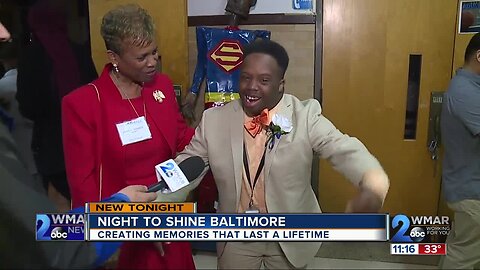 Night to Shine prom held for the first time at Baltimore City school