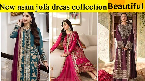 "Unveiling the Exquisite New Asim Jofa Dress Collection
