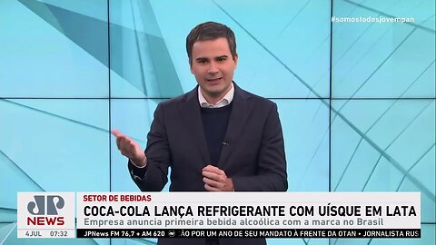 Bruno Meyer: Coca-Cola lança refrigerante com uísque em lata no Brasil