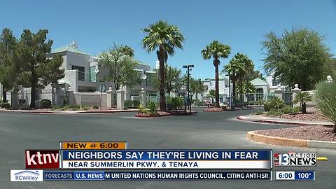 Alleged gun toting squatters terrorize Vegas condo complex