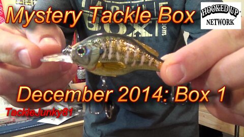 Mystery Tackle Box Unboxing: December 2014 Box 1