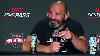 Glover Teixera Post Fight Press conference talks about his gift from Alex Pereira and more