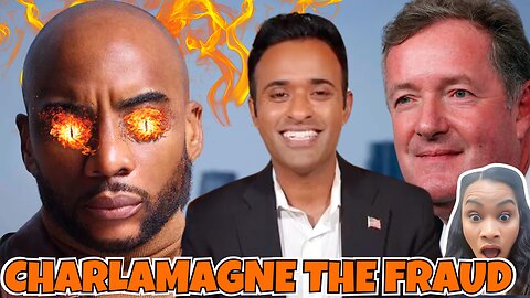 CHARLAMAGNE CONTINUES TO DEBATE POLITICS WITH VIVEK RAMAMSWAMY AND PIERS MORGAN DOESNT HAVE A CLUE