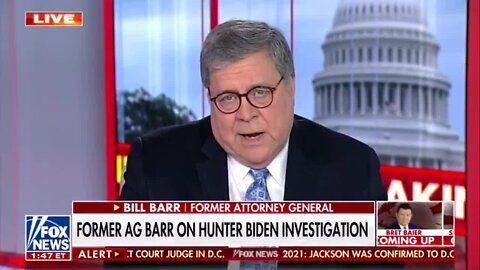 Fmr AG Barr: This Was Biden's Election Interference