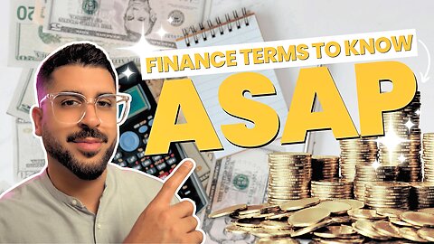 8 Personal Finance Terms To Know ASAP!