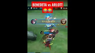 BENEDETA vs ARLOTT #mobilelegend #mobilelegends #mobilelegendsgame #mlbb #ml #tokogame #arlottmlbb