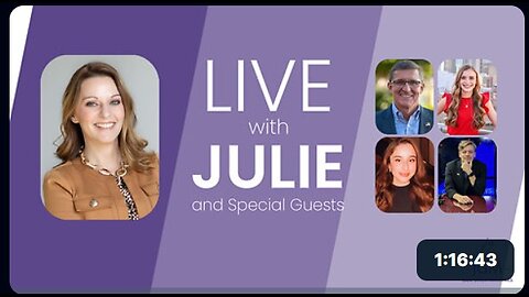 Julie Green subs LIVE WITH SPECIAL GUESTS