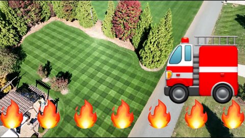 I Need A Firetruck! MY LAWN IS ON FIRE!