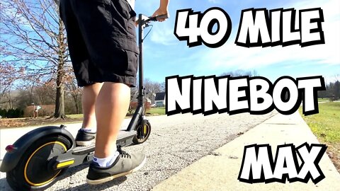 Segway Ninebot MAX Electric Scooter Review