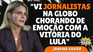 JANAINA XAVIER COMPARA A PAIXÃO DE JORNALISTAS DA GLOBO PELO PT COM TIMES DE FUTEBOL