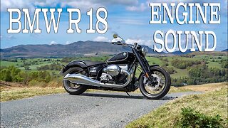 BMW R18 Riding Sound. A Joy to Hear! True Engine & Exhaust sound in a Video!