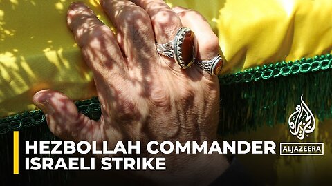 🔴BREAKING: Israeli strike kills a senior Hezbollah commander in south Lebanon