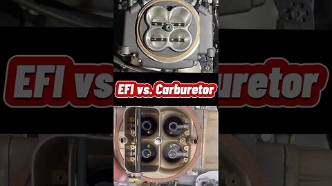 Holley EFI vs. Holley Carburetor! #shorts