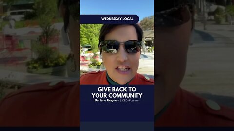 Give Back To Your Community