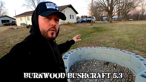 BURNWOOD BUSHCRAFT 5.3 - Building a Prepper's Fire Pit