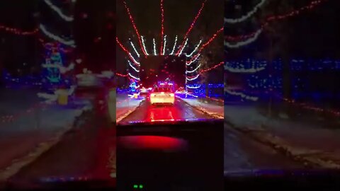 Magic of Lights Christmas Light Show Drive Through (Ottawa-Canada) #lightshow #christmas #winter