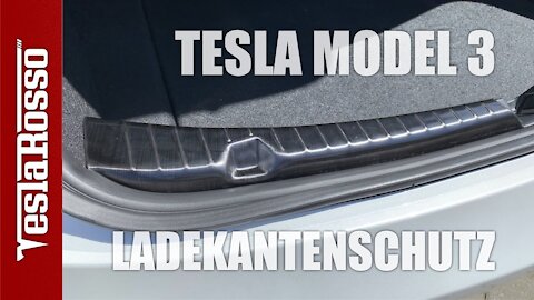 Tesla Model 3 Ladekantenschutz Montage DIY - Frunk & Kofferraum (Trunk)