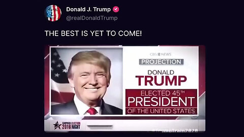 Pres Donald Trump - The Best is Yet to Come