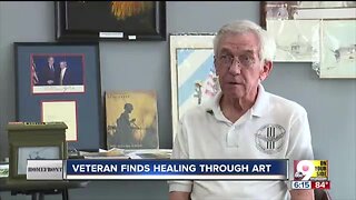 Vietnam veteran finds healing through creating art