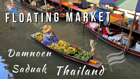 Thailands best floating market - Damoen Saduak