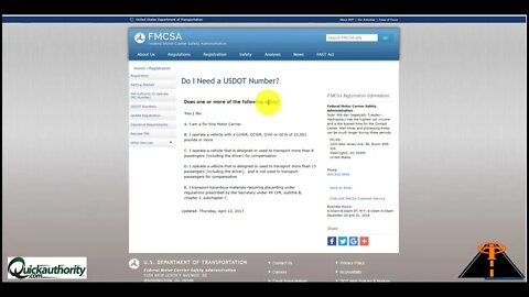 Getting Your Own USDOT Number by Trucking Inside