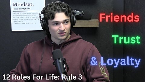 12 Rules for Life - Rule 3 w/ Derek Amaral