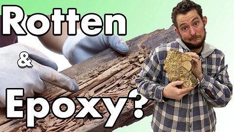 Can you epoxy Rotten Wood!?