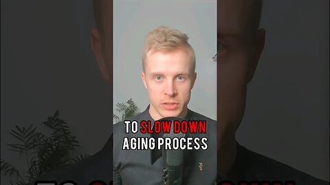 Missing Key to Slowing Down Aging - FIX THIS #shorts