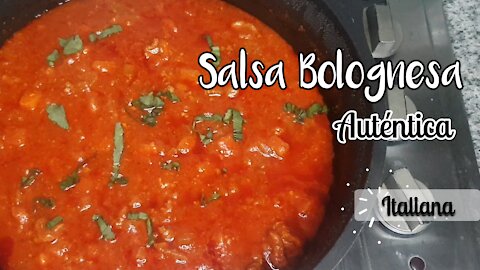 Salsa Bologñesa ITALIANA