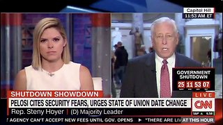 Hoyer's Not Waiting For Trump's Response — “The State of the Union is off”