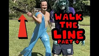 We Dyed Michael's Face Blue! Walk The Line Part 4!