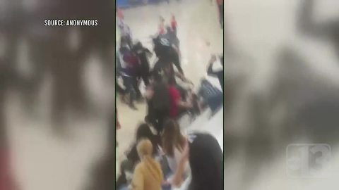 Caught on camera: Adults fight during kid's basketball game